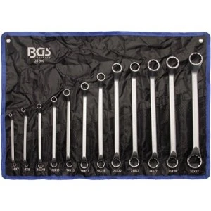 Професионален комплект ключове (тип Лула), 75° извити, 6 - 32мм.