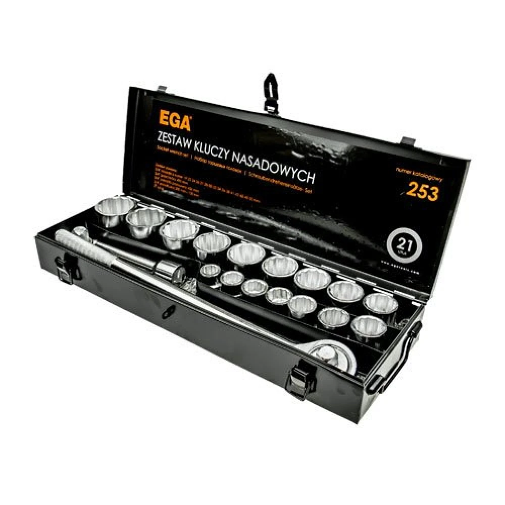 Професионален комплект инструменти тип Гедоре 3/4, 21 части