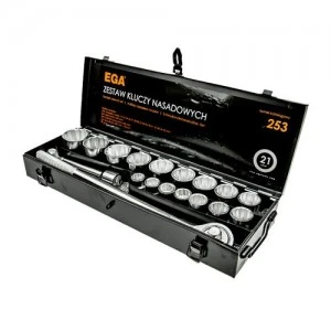 Професионален комплект инструменти тип Гедоре 3/4, 21 части