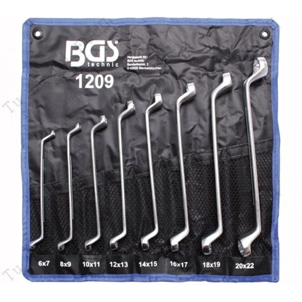 Професионален комплект лули,8бр. 6х7 - 20х22мм.