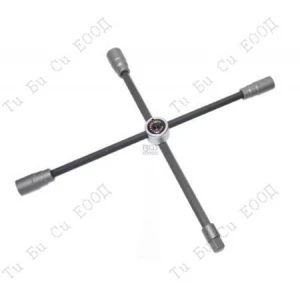 Раздвижен/сгъваем ключ за гуми тип Кръстачка,17x19x21x1/2"