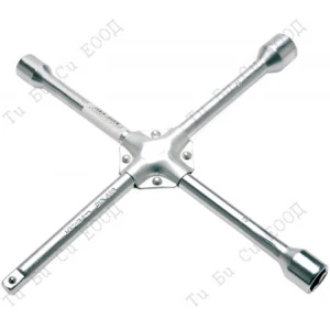 Кръстат ключ за гуми за коли 17x19x21x1/2"