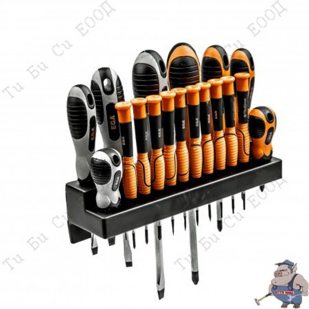 Професионален комплект отвертки 18бр.