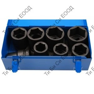 Комплект усилени (ударни) вложки, дълбоки, 1", 8 бр.