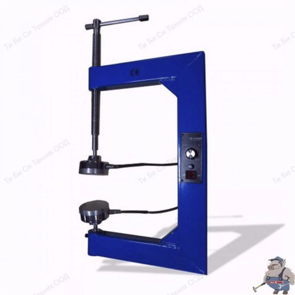 Вулканизираща преса за гуми, двустранно нагряваща