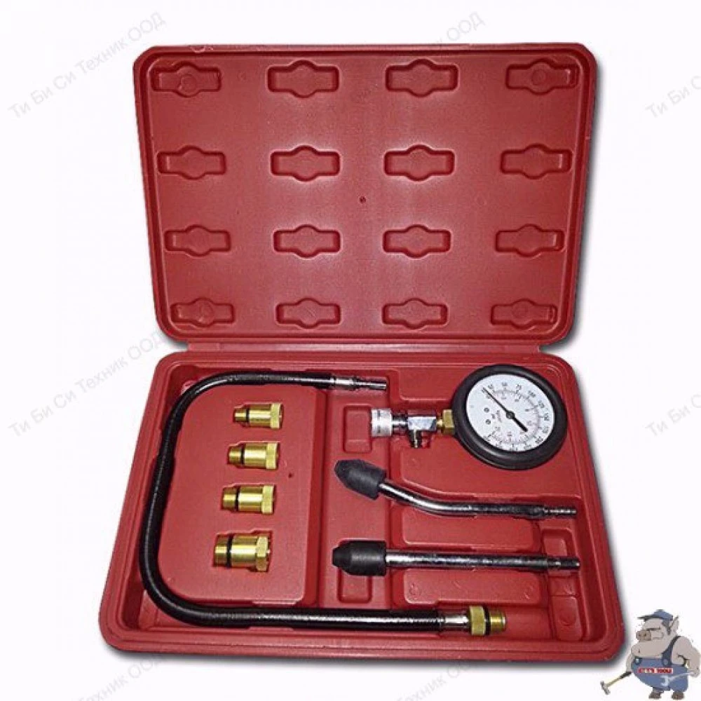 Бензинов компресомер с накрайници