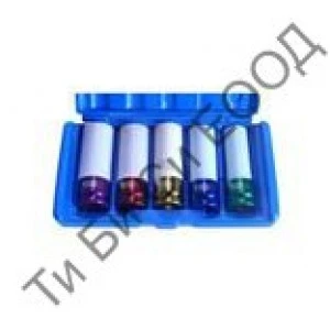 Комплект вложки за алуминиеви джанти, 5бр., 1/2" BGS Technic