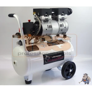 Обезшумен/тих, безмаслен компресор за въздух 24л.