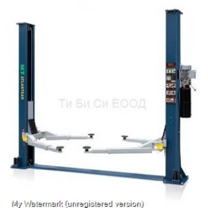 Двуколонен хидравличен подемник - 4000кг.