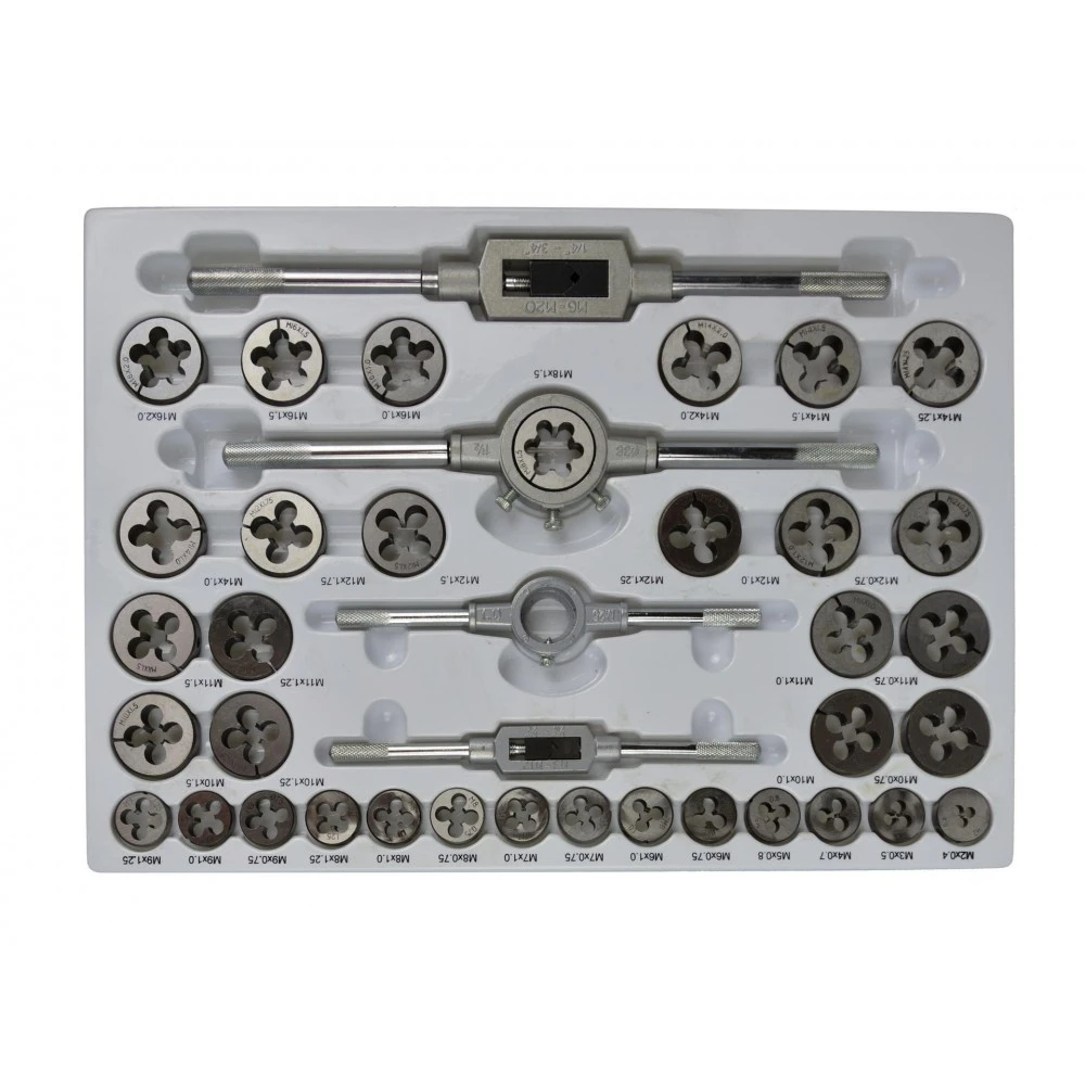 Комплект метчици и плашки 110 части M2-M18