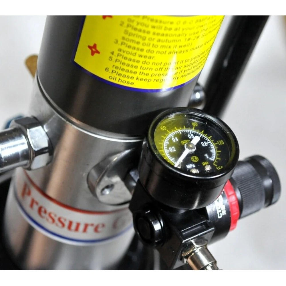 Пневматична система за гресиране - такаламит 12л.