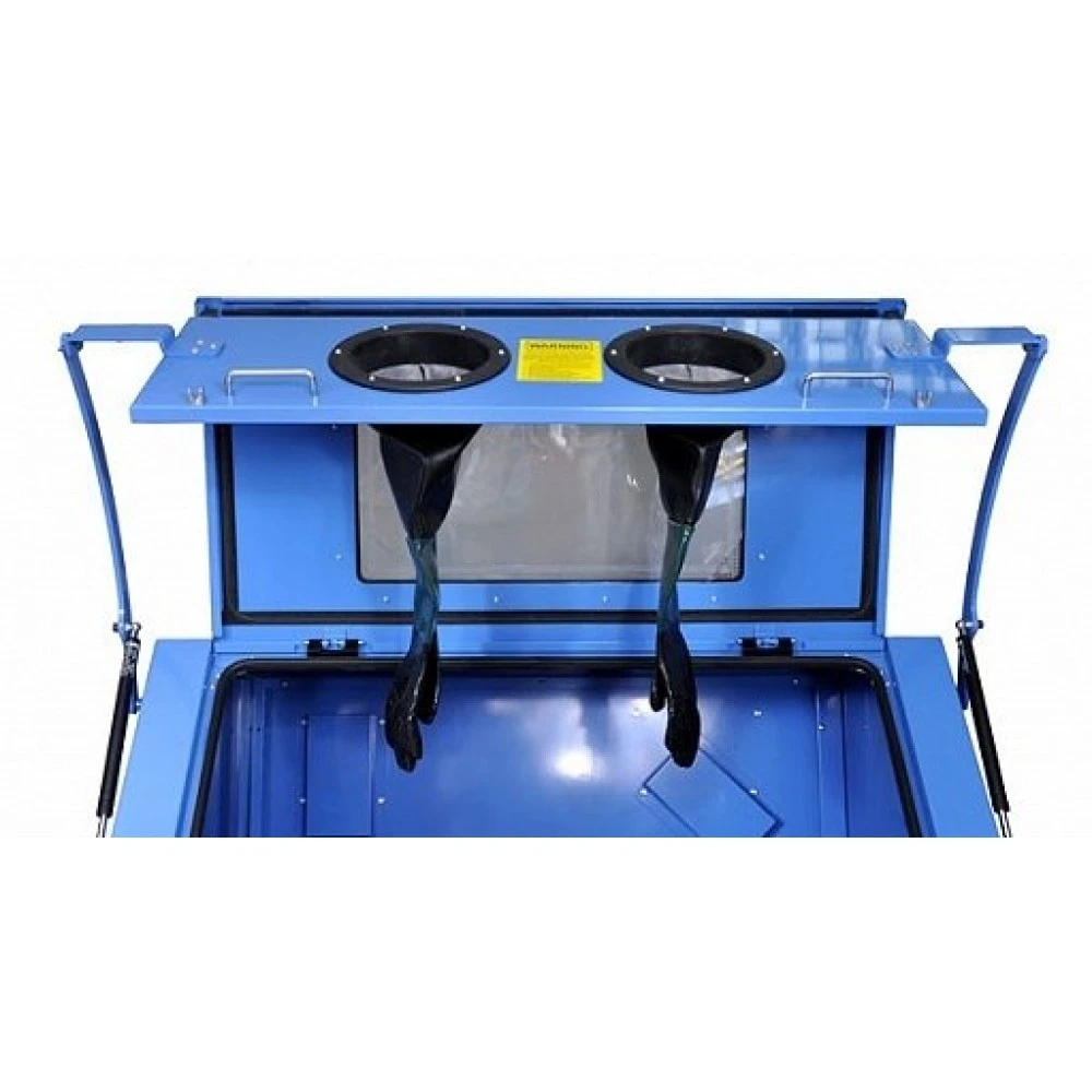 Пневматична пясъкоструйна кабина 990л.