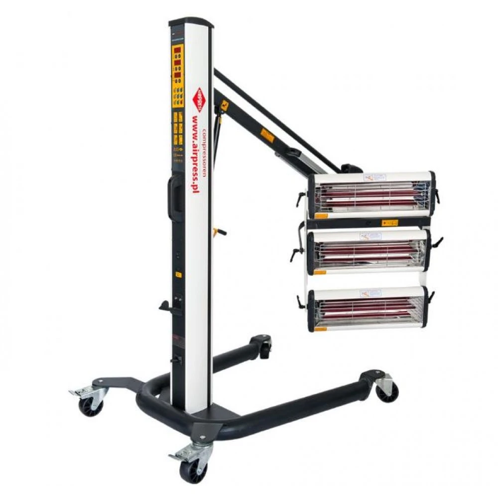 Инфрачервена лампа за сушене на боя 3x1000 W със сензор за разстояние - Airpress 