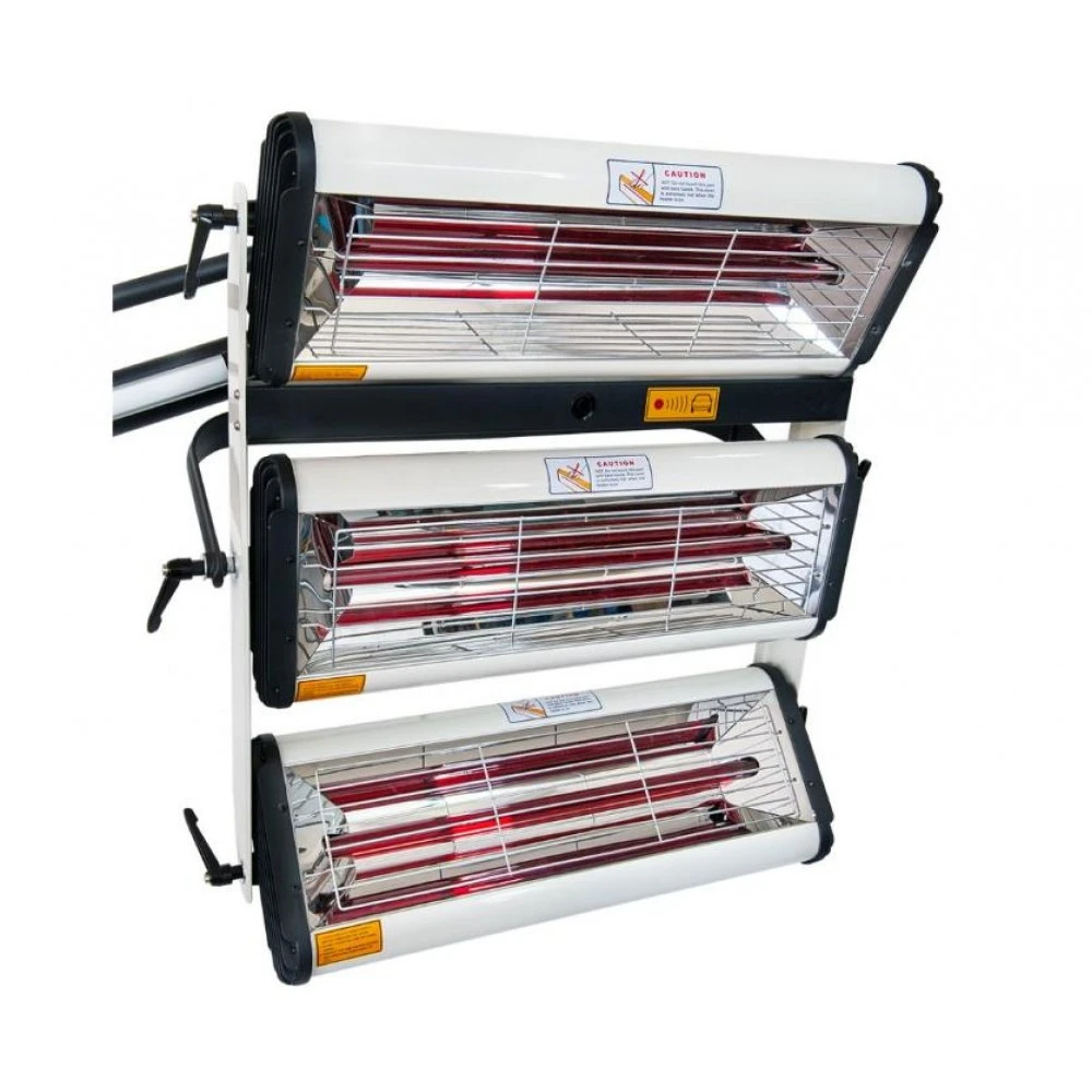 Инфрачервена лампа за сушене на боя 3x1000 W със сензор за разстояние - Airpress 