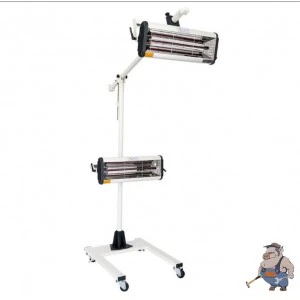 Инфрачервена лампа за сушене на боя 2x1000 W Airpress