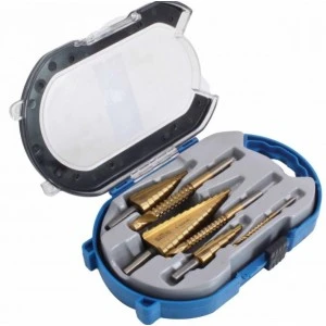 К-кт стъпаловидни боркорони/борче/свредла за метал 6 бр.