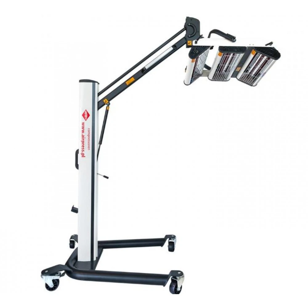 Лампа за сушене на бои и разтвори - инфрачервена 3x1000 W - Airpress