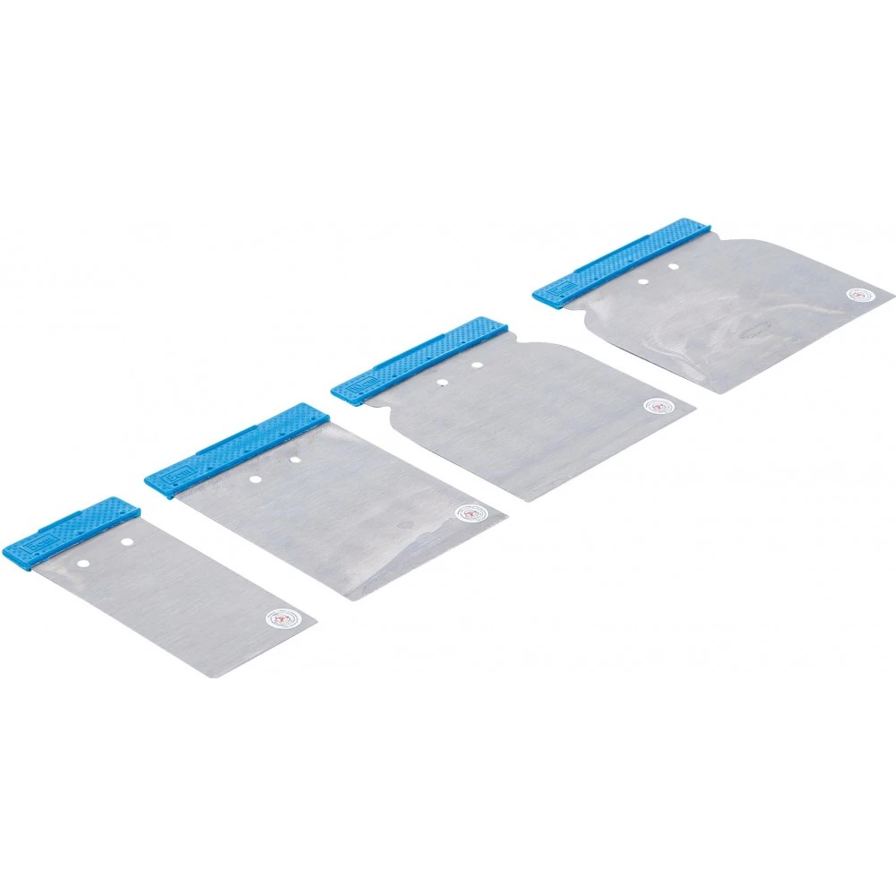 Професионален комплект шпакли от закалена стомана - 50 / 80 / 100 / 120 mm 4 бр. BGS Technic