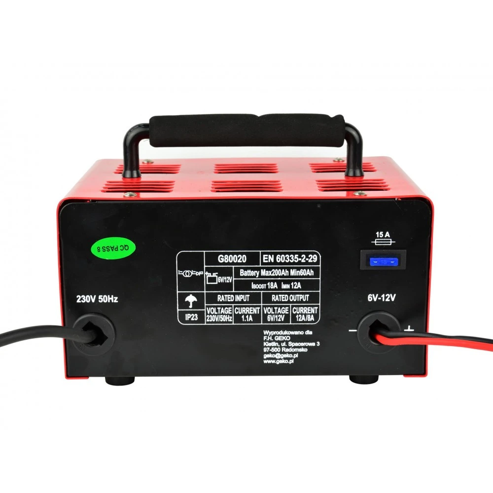 Стартерно устройство / зарядно за акумулатори 75A за 6V / 12V G80020