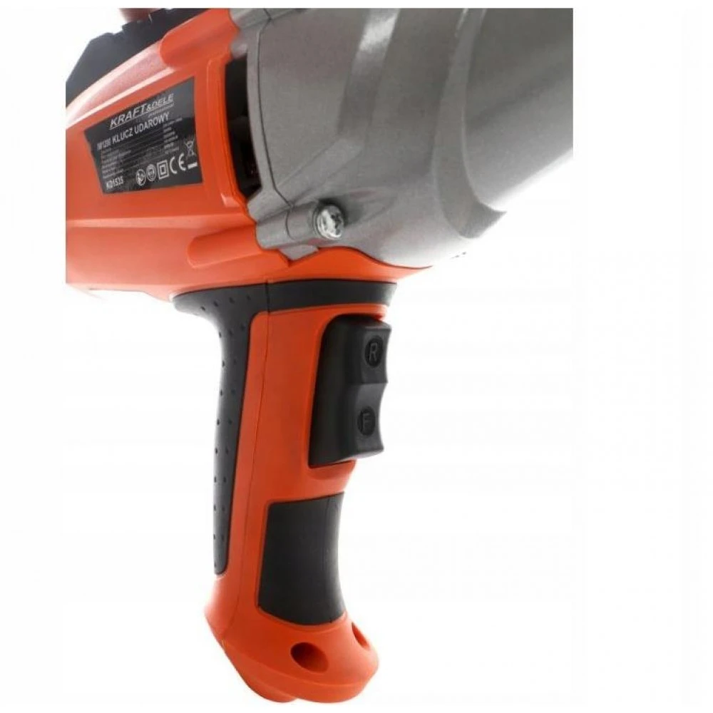Електрически ударен гайковерт с LCD дисплей - 2000W 800Nm, KD1535 - Kraft & Dele 