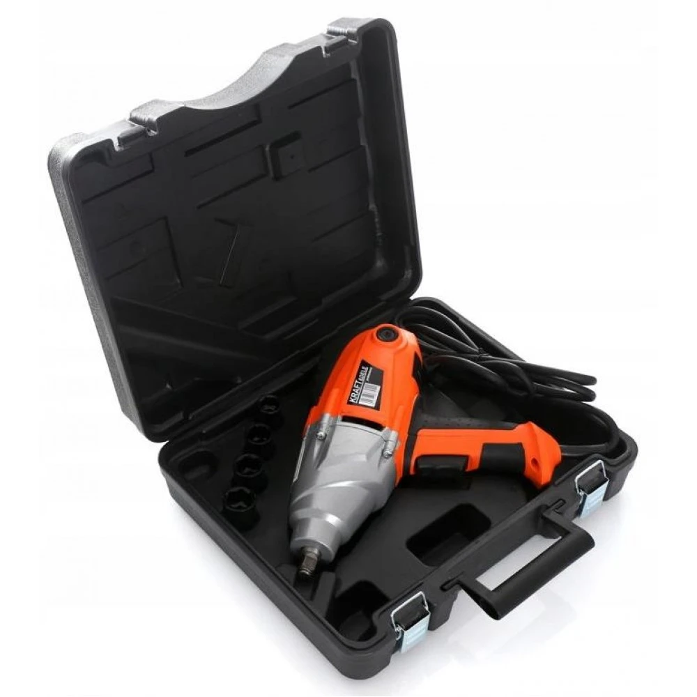 Електрически ударен гайковерт с LCD дисплей - 2000W 800Nm, KD1535 - Kraft & Dele 