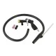 Пистолет за пясъкоструене 2 x дюзи + маркуч Geko G03149