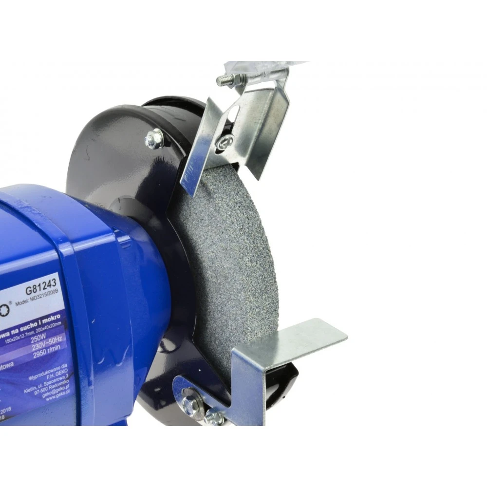 Настолен шмиргел, за суха и мокра употреба. Geko G81243