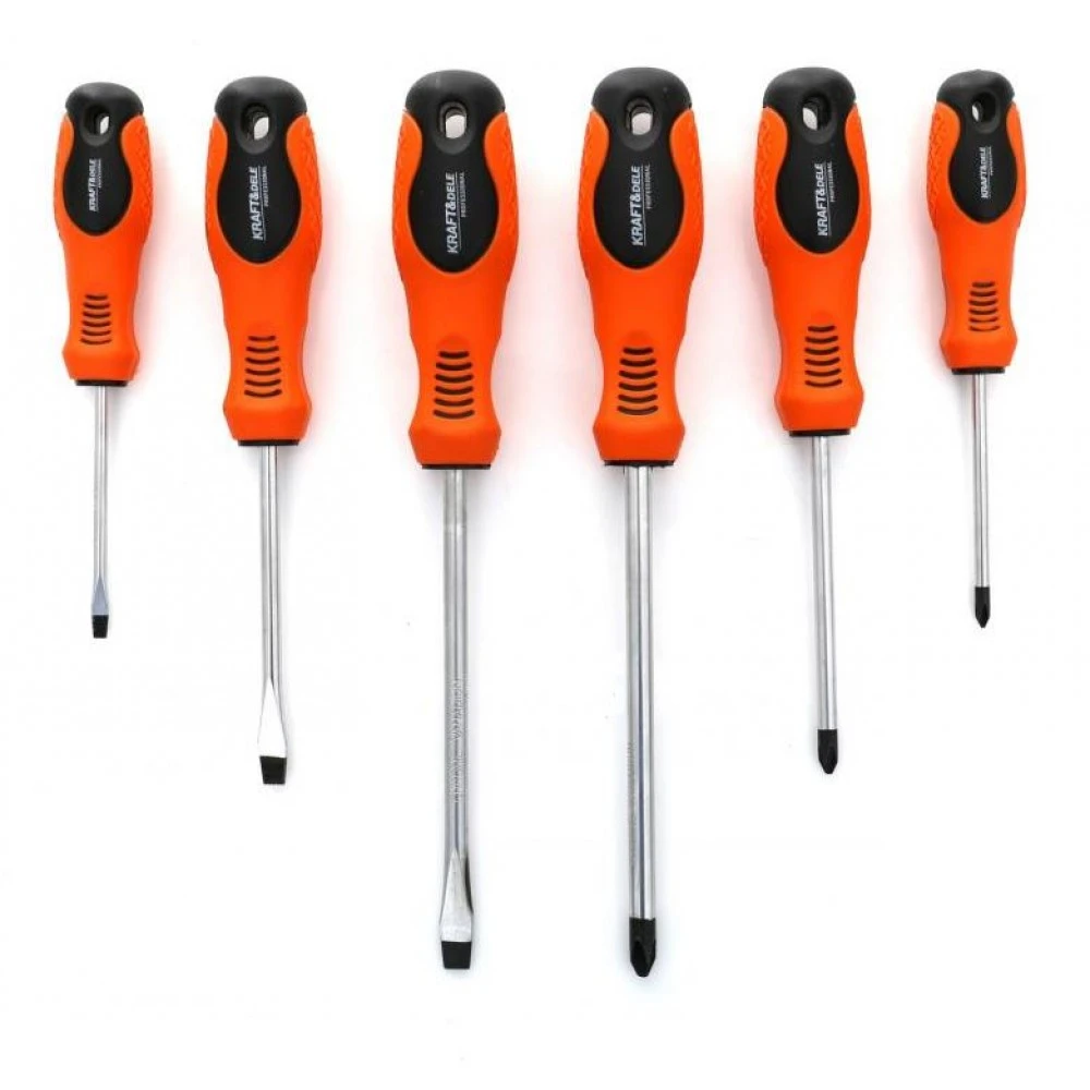 Комплект прецизни и традиционни отвертки 18 бр. Kraft & Dele - KD10914