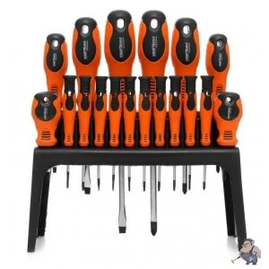 Комплект прецизни и традиционни отвертки 18 бр. Kraft & Dele - KD10914