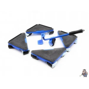 Комплект за пренасяне на мебели (плъзгачи, повдигачи, ролки) 5 бр. 300кг