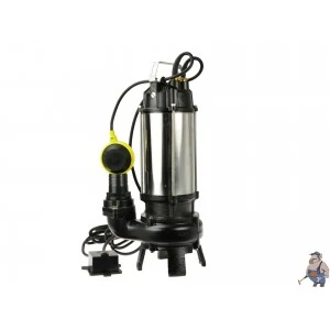 Потопяема помпа за мръсна вода с поплавък режеща перка / нож Geko G81446 (1.5KW)