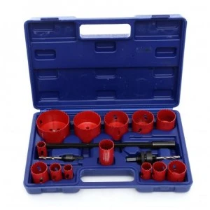 К-кт Биметални боркорони за метал 17 части KD10345