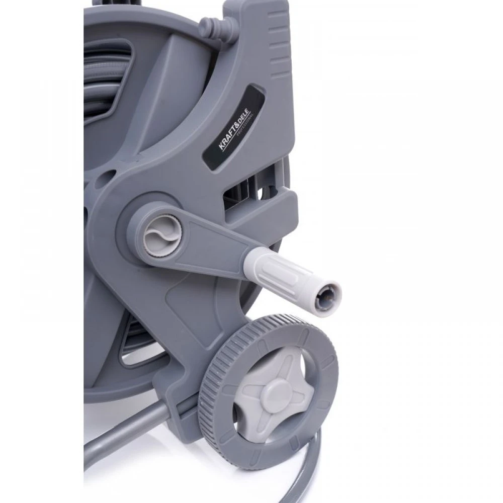 Градинска Макара/Количка с Маркуч 45m+2m 1/2" Kraft & Dele KD2078 