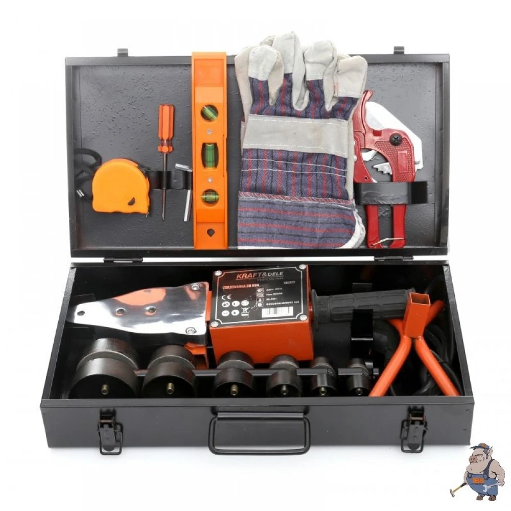 Машина / Заваръчен апарат за лепене на полипропиленови тръби 2900W