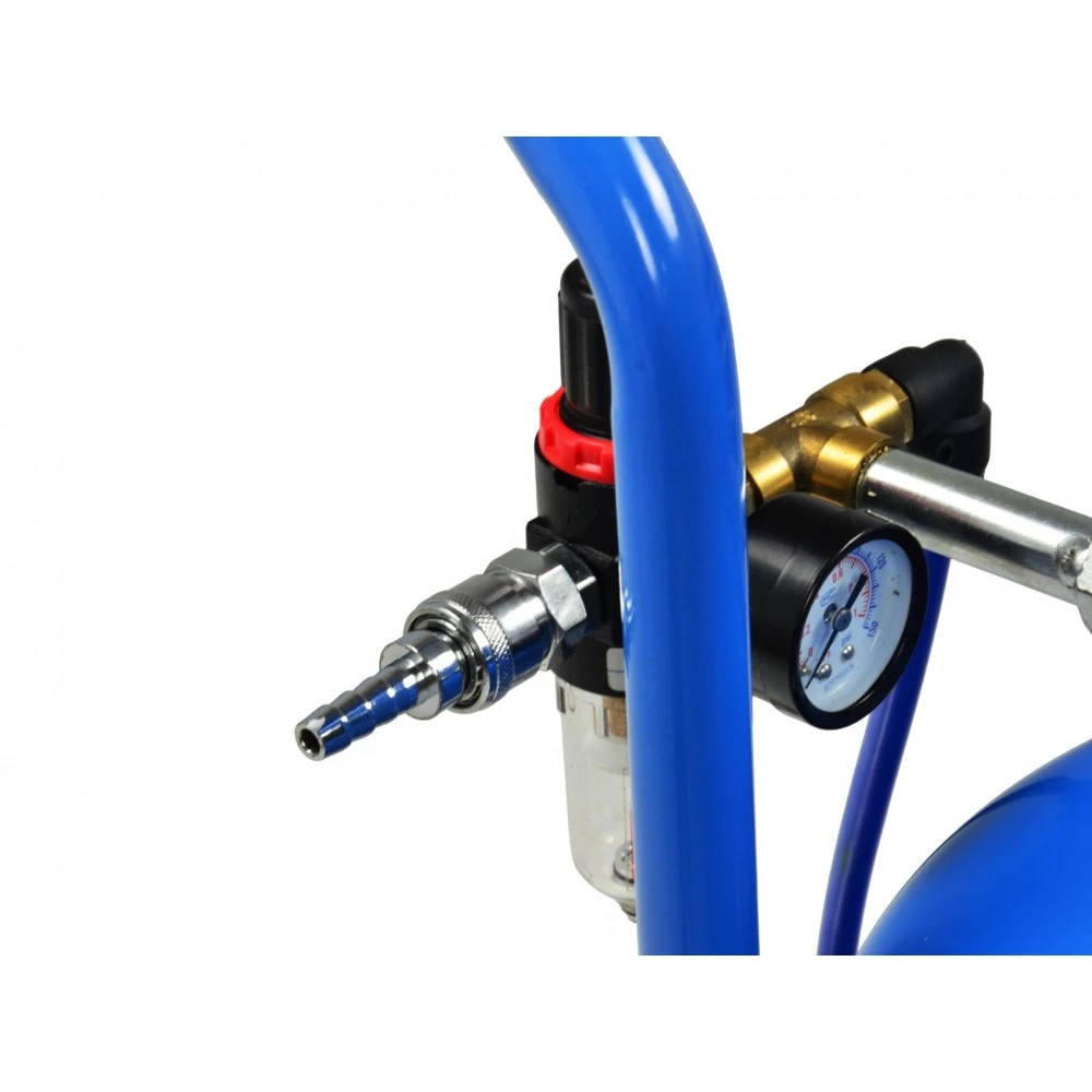 Пневматична пясъкоструйка / машина за пясъкоструене тип Балон 19л. G02029