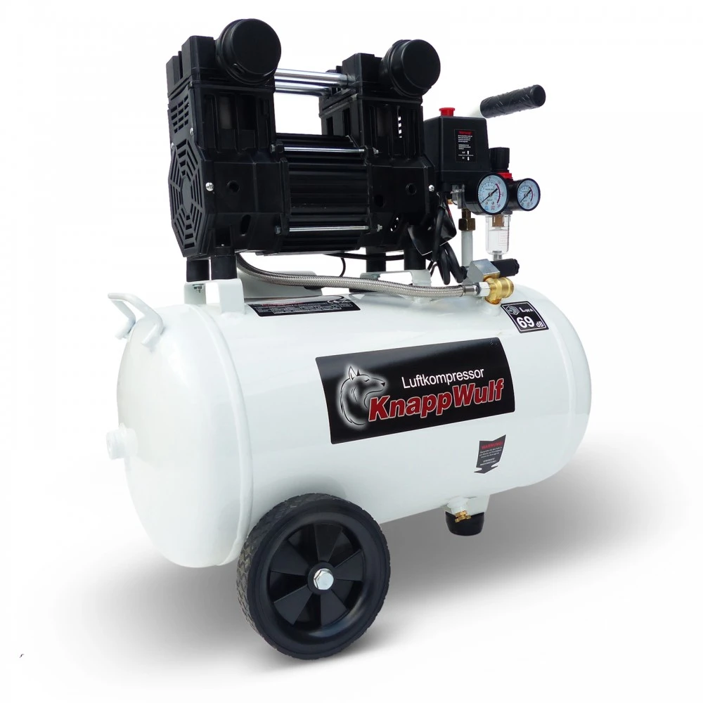 Компресор Обезшумен/Тих, Безмаслен 30 литра KW1030