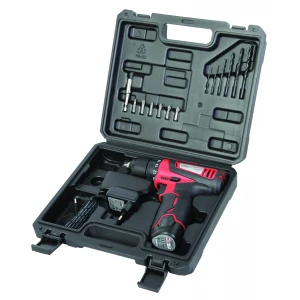 Акумулаторен винтоверт 12V 1.5Ah 28Nm в куфар с аксесоари RD-CDL27