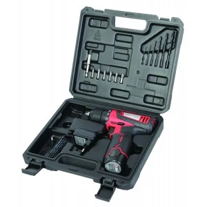 Акумулаторен винтоверт 12V 1.5Ah 28Nm в куфар с аксесоари RD-CDL27