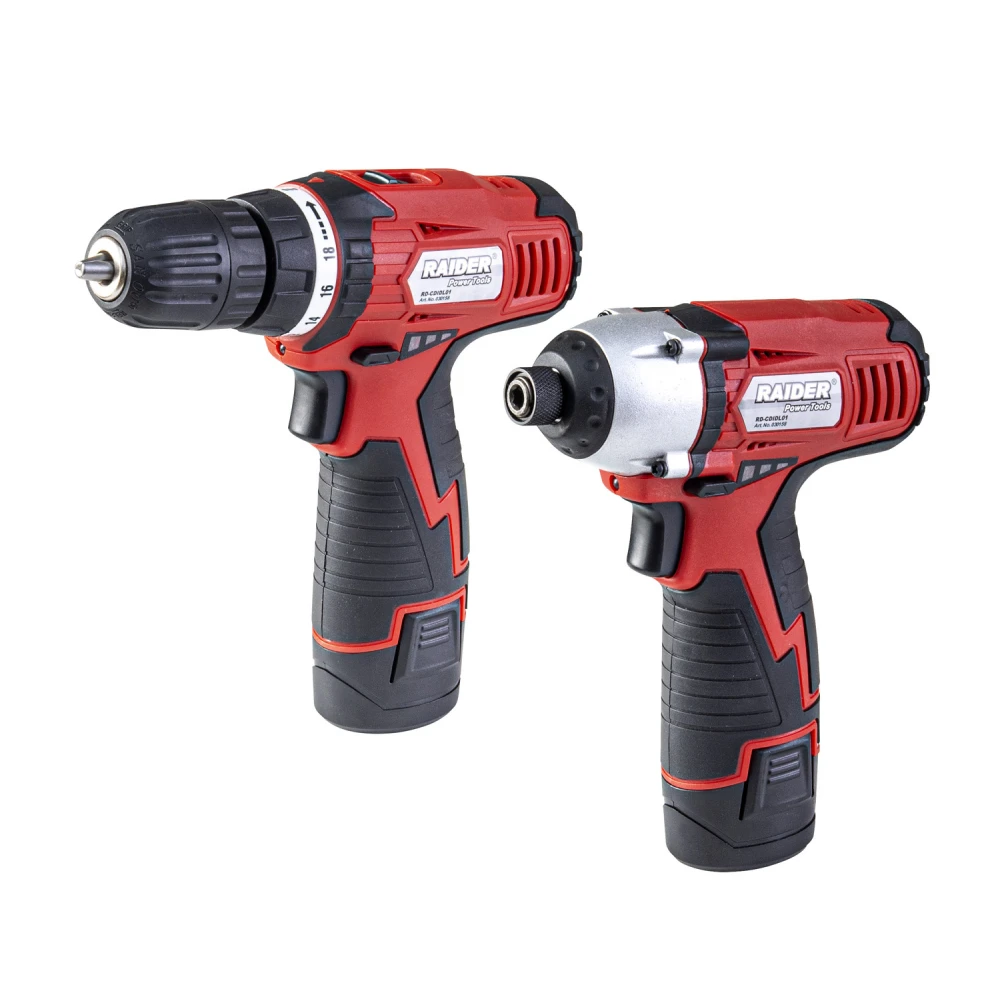 Комплект акумулаторен винтоверт и бормашина Raider RD-CDIDL01