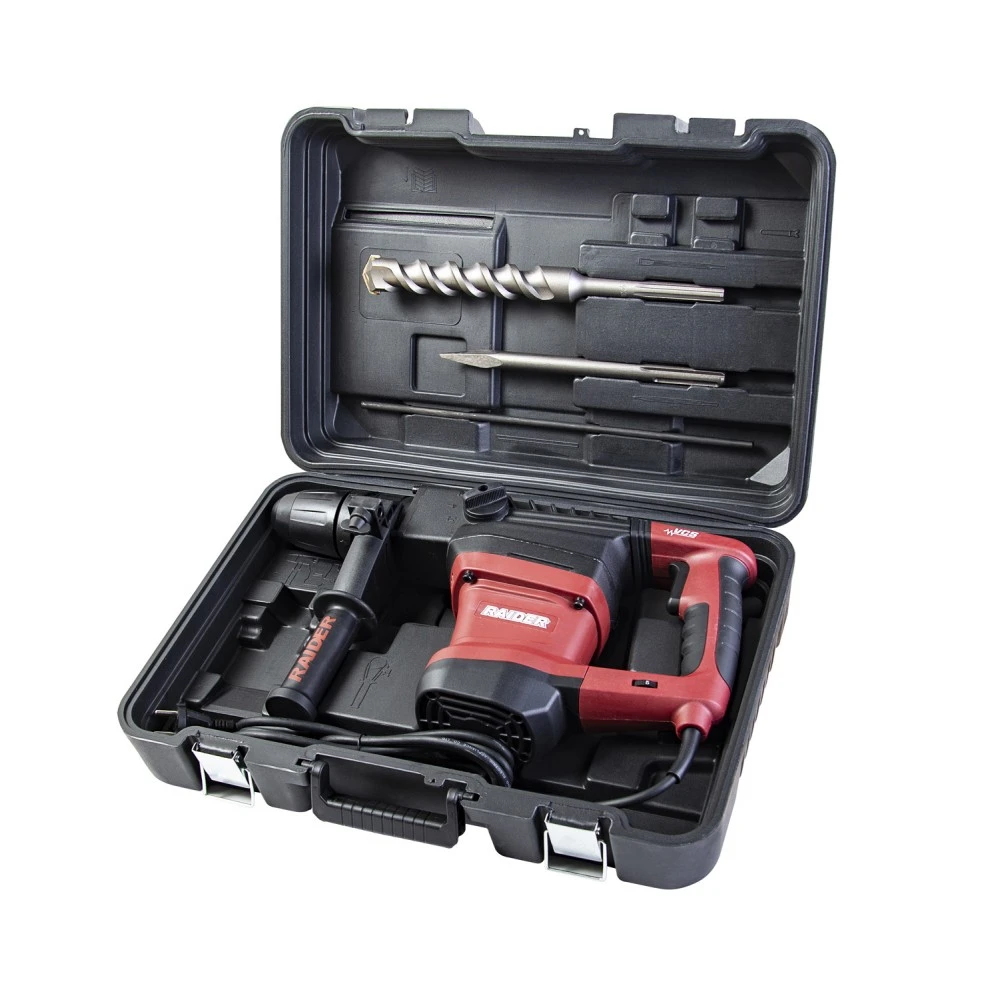 Перфоратор 1500W 6.2kg 40mm SDS-max 10J рег. обороти RDP-HD55