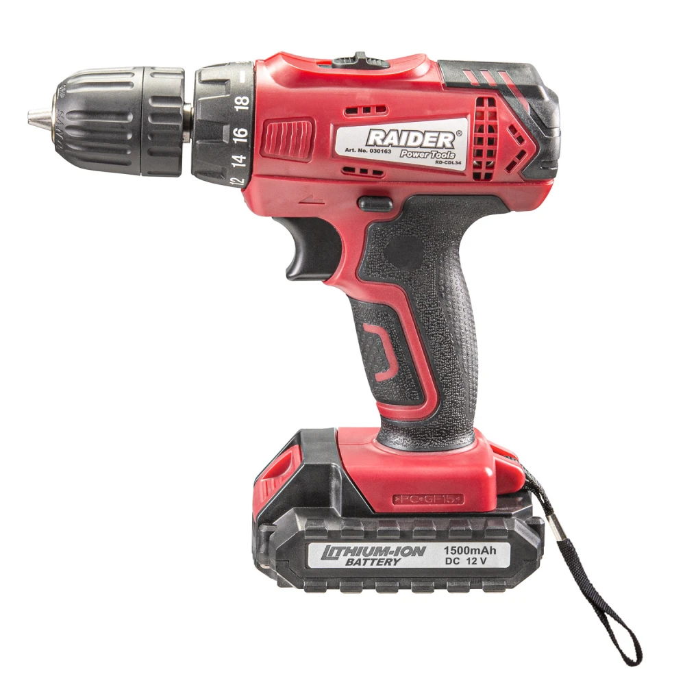 Бормашина акумулаторна 12V + куфар RD-CDL34