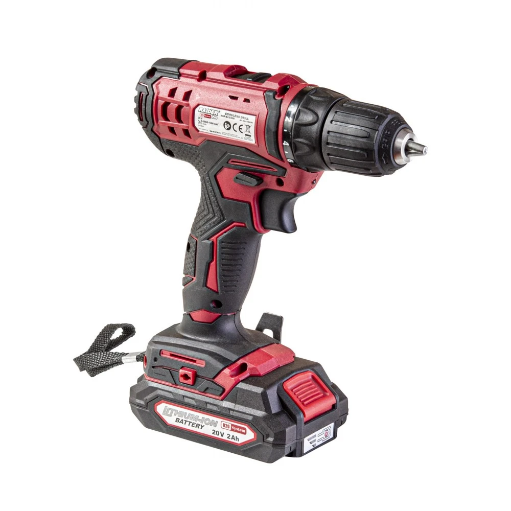 Акумулаторен винтоверт 10mm 44Nm 20V 2Ah 1h RDP-SCD20S Set