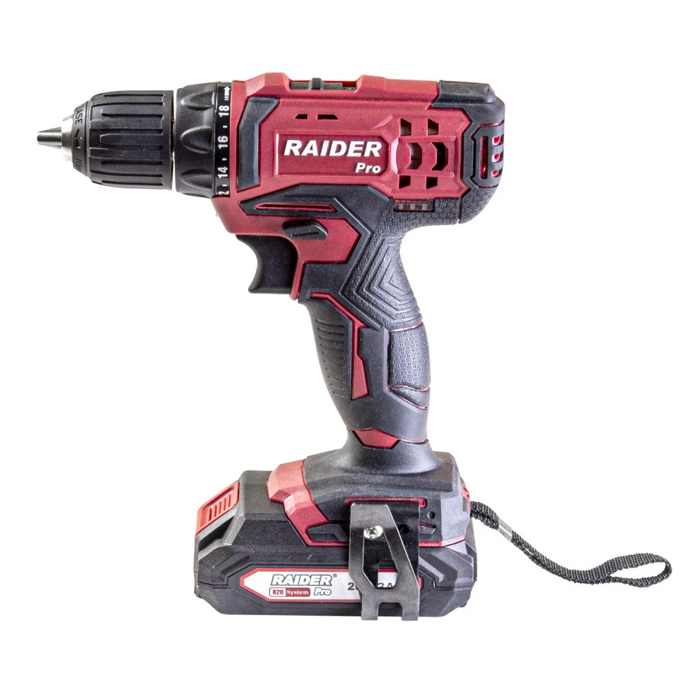 Акумулаторен винтоверт 10mm 44Nm 20V 2Ah 1h RDP-SCD20S Set