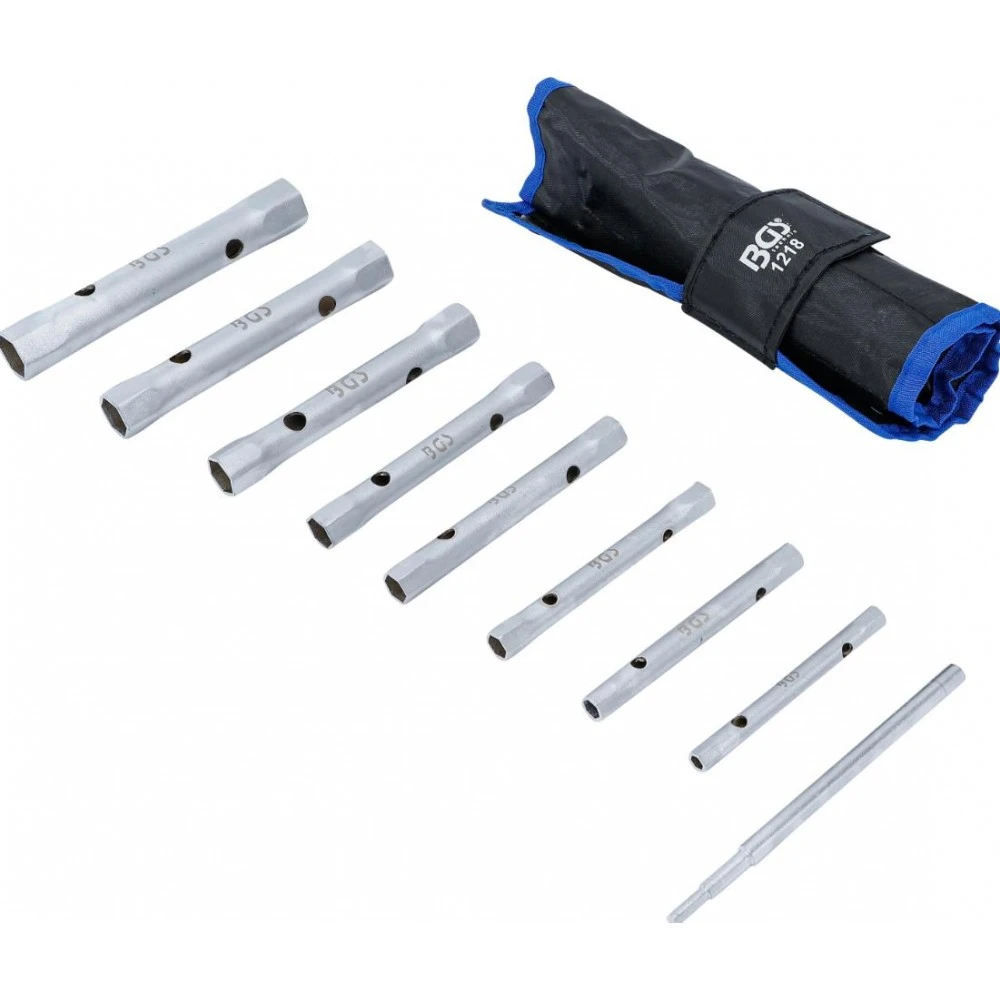 Комплект тръбни ключове тип глухи, 8 бр. BGS Technic