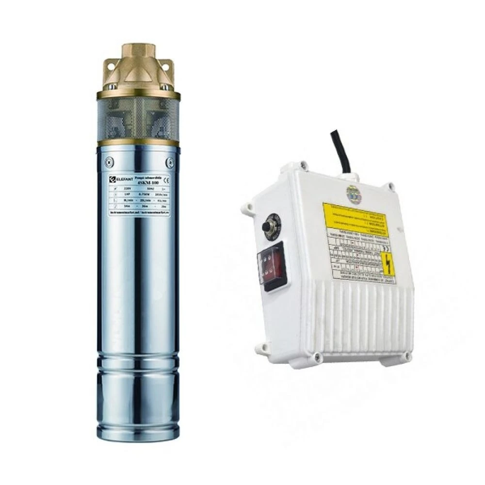 1500 W, 72 л./мин. Потопяема сондажна помпа - 4SKM-200 EP