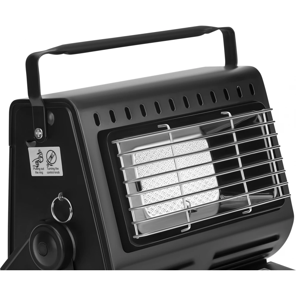 Мини газова печка/радиатор, 2 в 1, 292x265x190 мм, 1,8 kW - KD11743