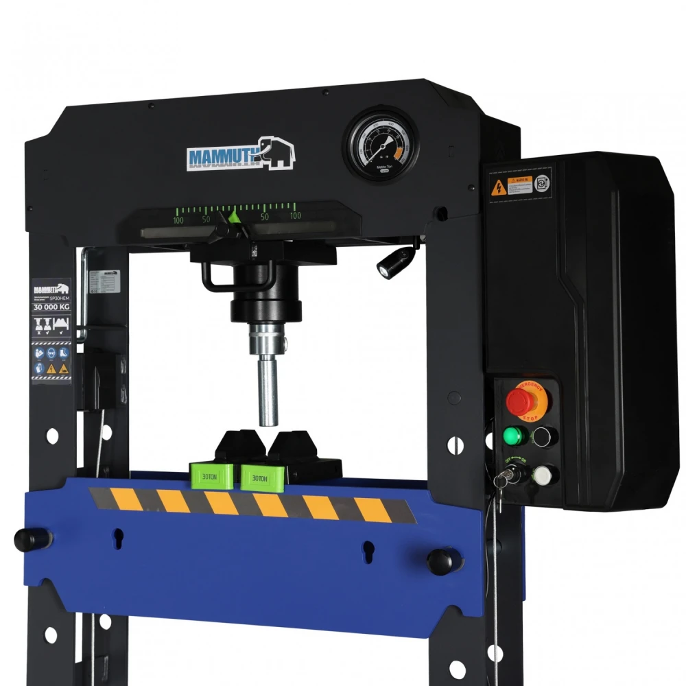 Електрическа хидравлична преса, крачен педал, 30 тона, 500 W - SP30HEM