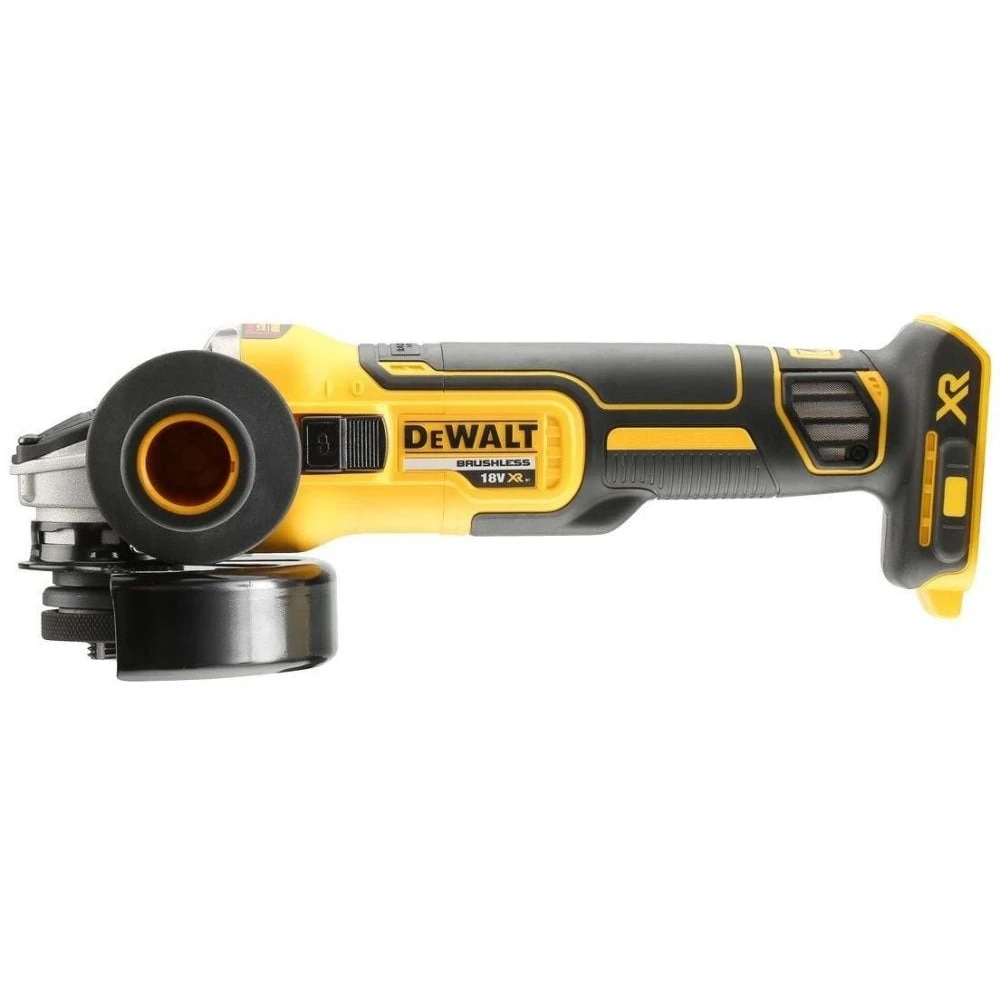 Акумулаторен безчетков ъглошлайф, 18 V, Ф125 мм, DeWalt DCG405N