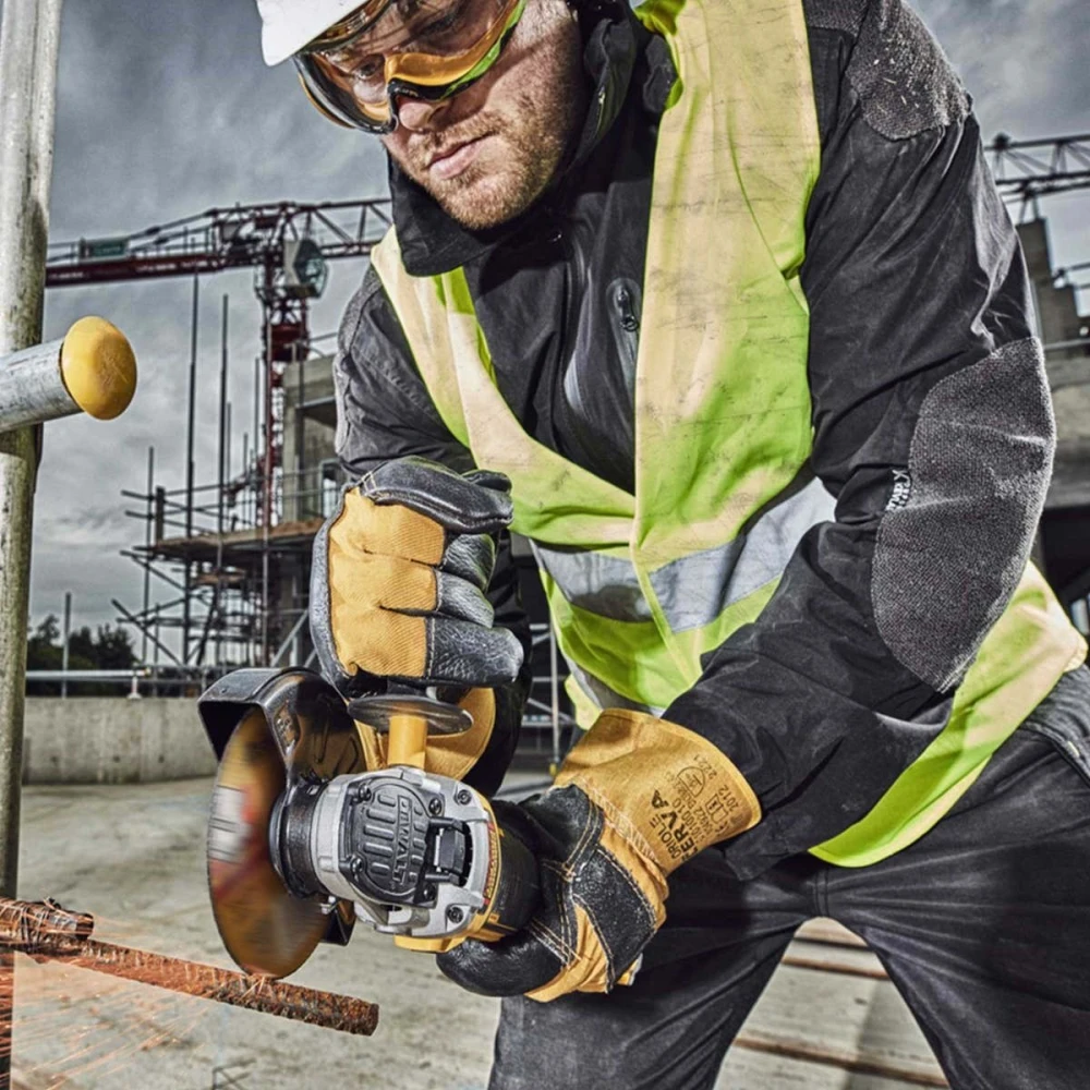 Акумулаторен безчетков ъглошлайф, ф 125 мм, 18 V, DeWalt DCG406NT