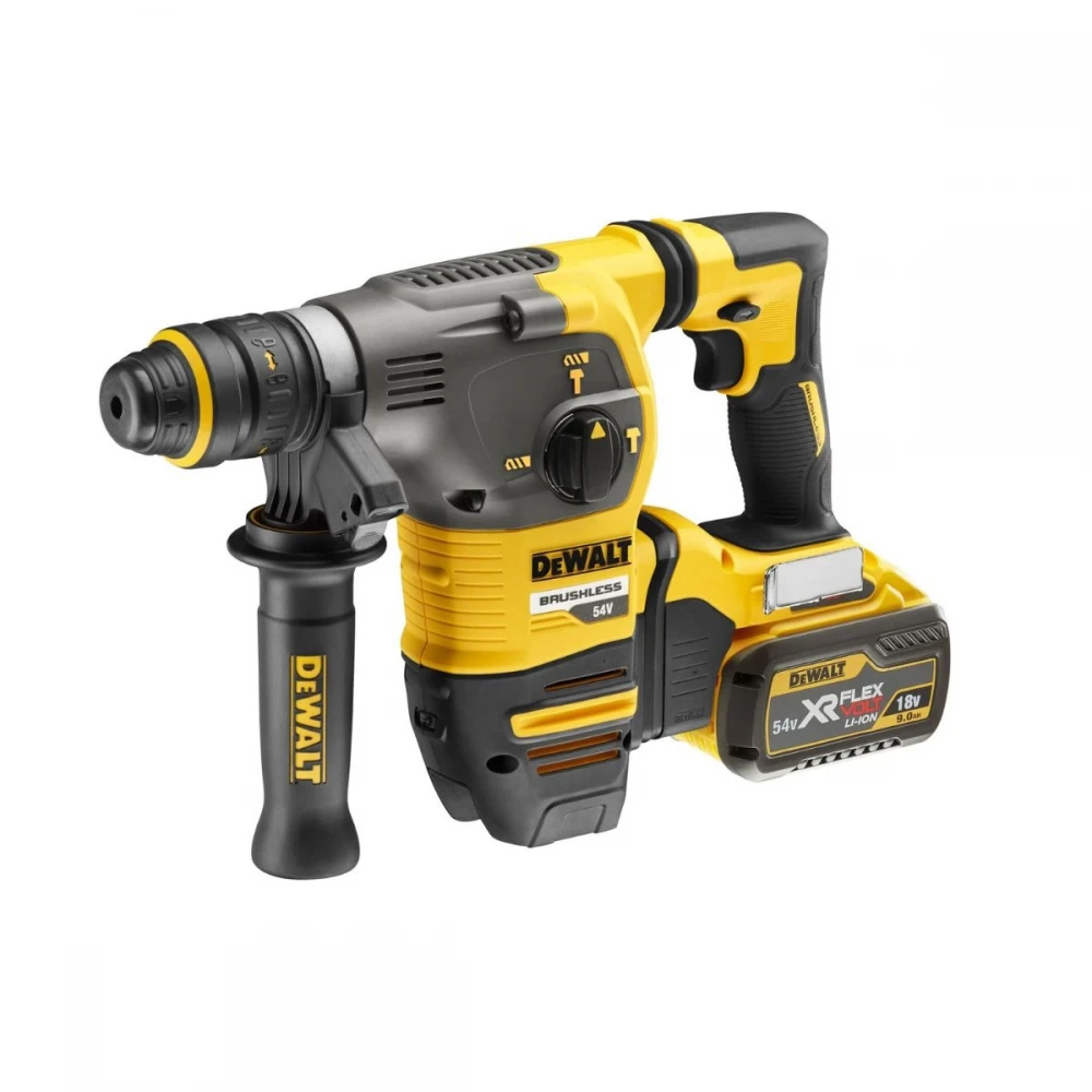 Акумулаторен безчетков перфоратор, 18/54V Flexvolt, SDS-plus, DeWalt DCH334X2